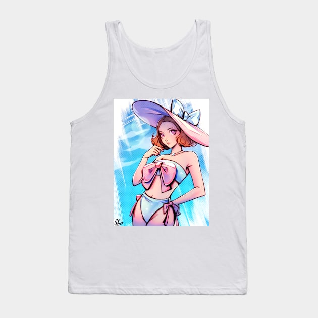 Swimsuit Haru Tank Top by alinalal